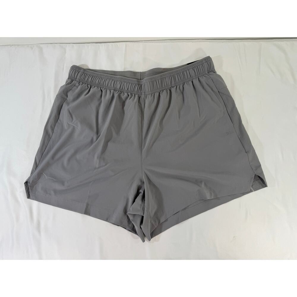 DSG Men’s 5” Stride Run Shorts XL Gray Athletic Fit Lined Training NWT